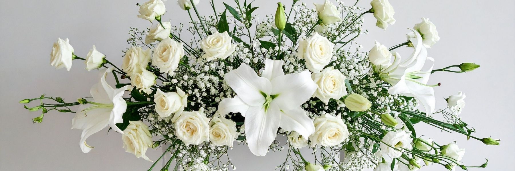 Burial floral arrangement